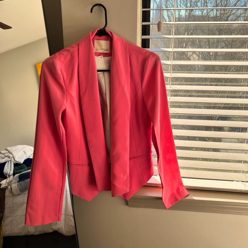 Hot Pink Blazer. Never worn.